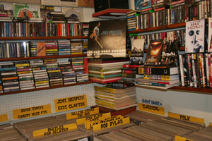 Inside shop